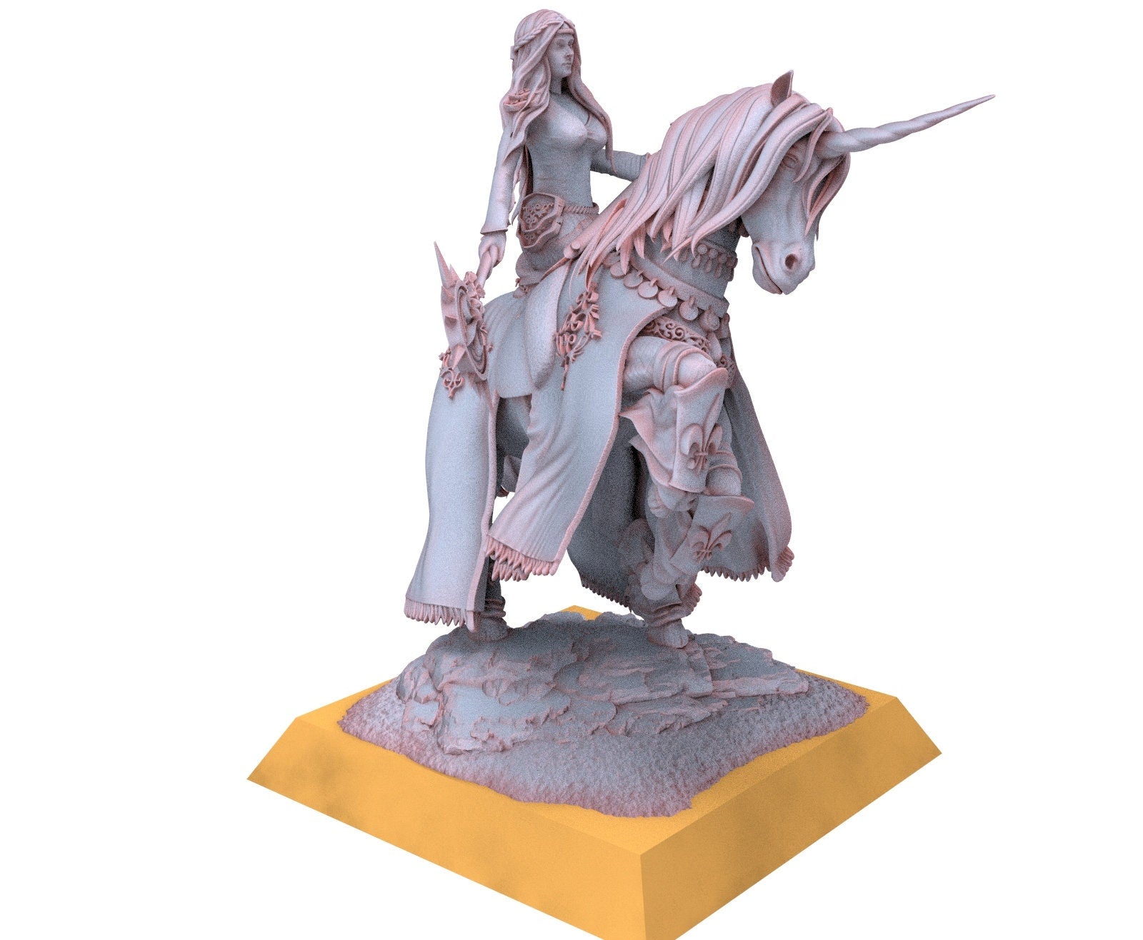 Arthurian Knights - Morgana damsel witch usable for Oldhammer, king of wars, 9th age