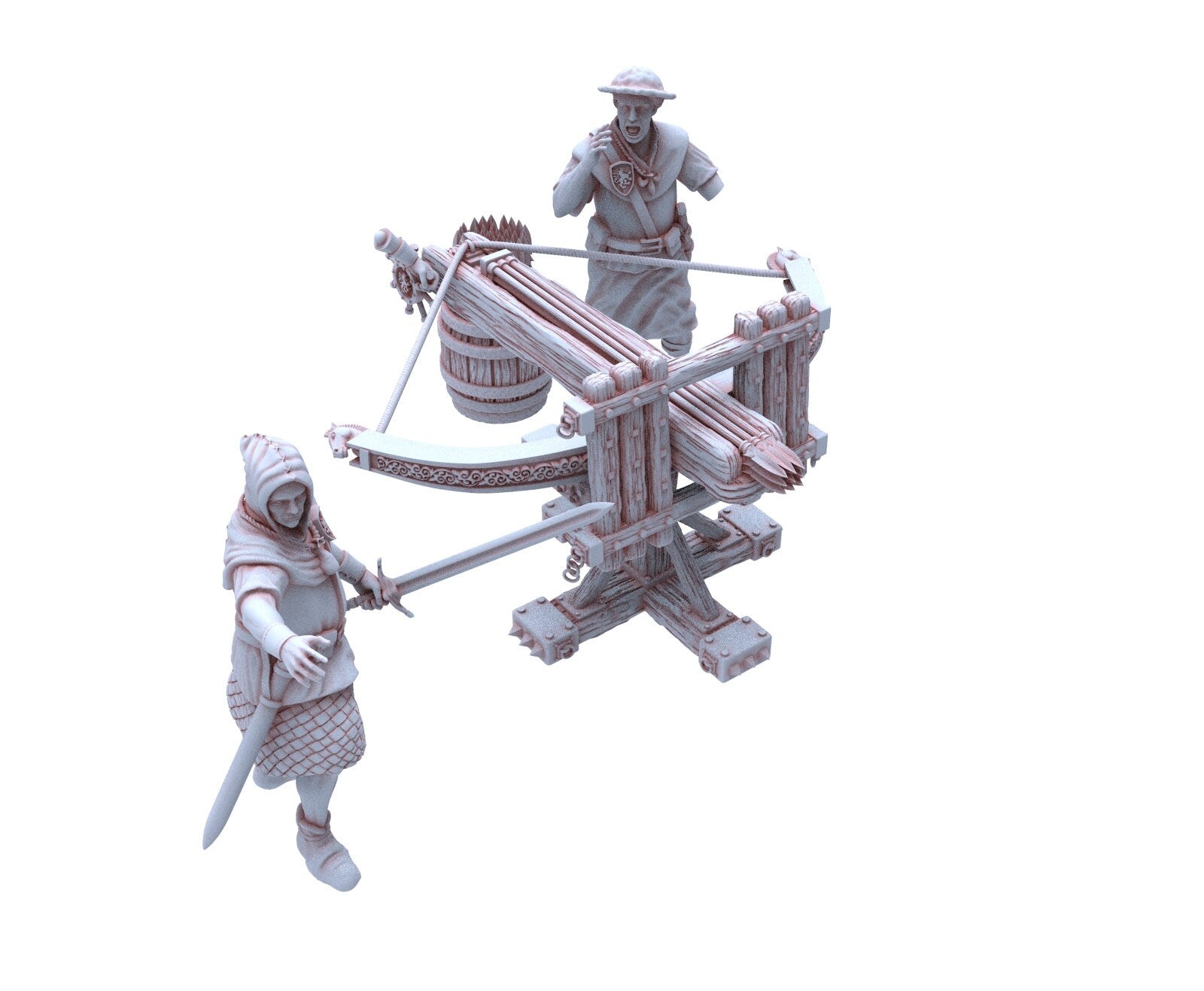 Arthurian Knights - Ballista usable for Oldhammer, king of wars, 9th age