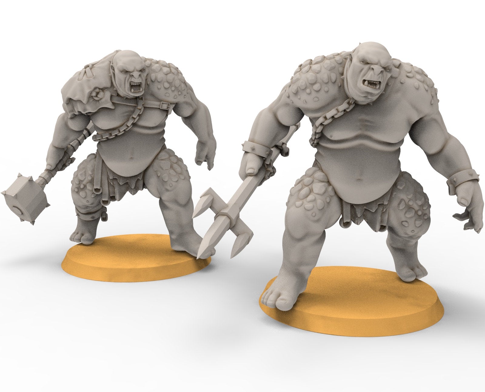 Goblin cave - Cave troll warriors