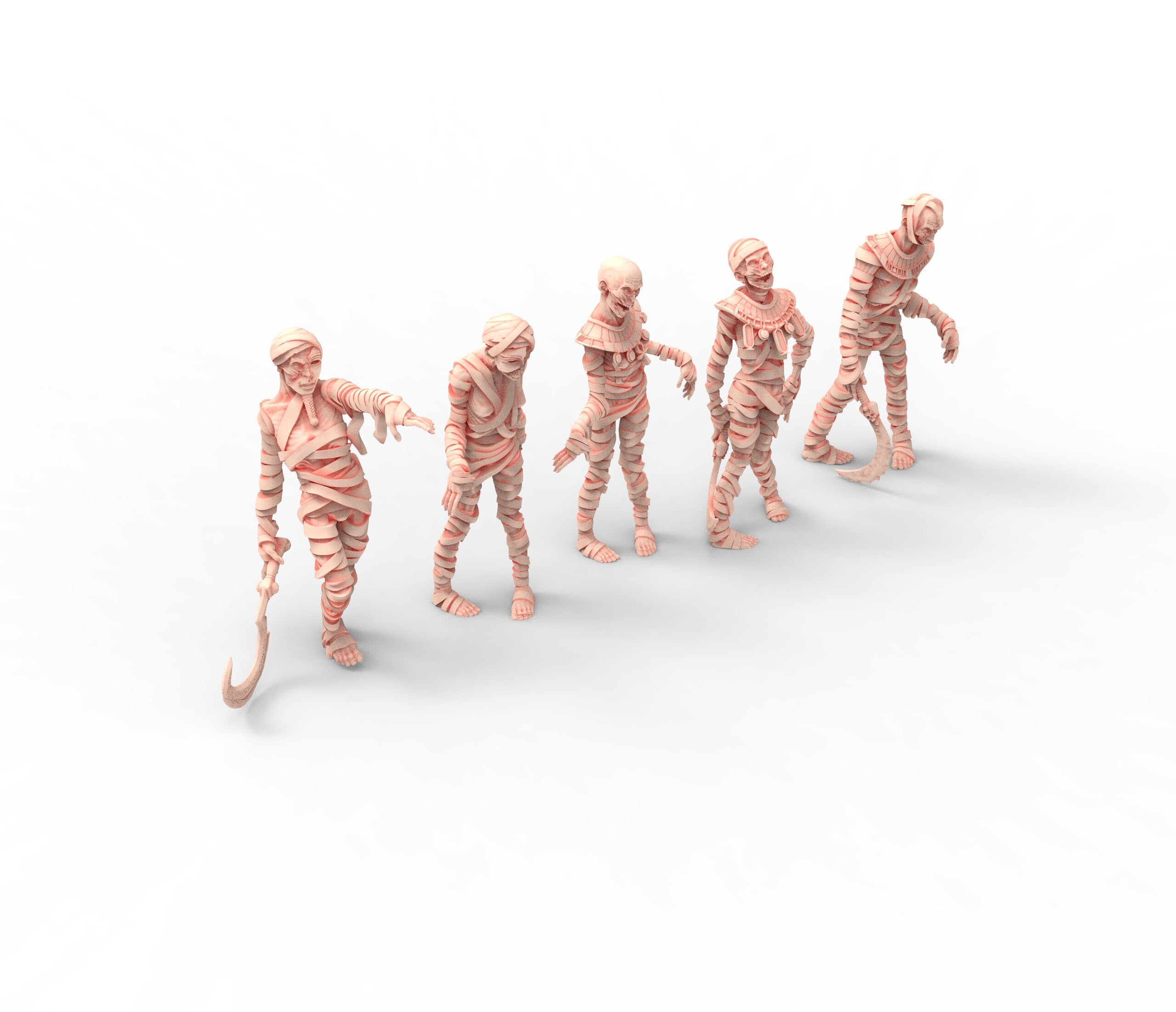 Tomb Kings - pharaonic mummies from tombs , Skeleton Warrior