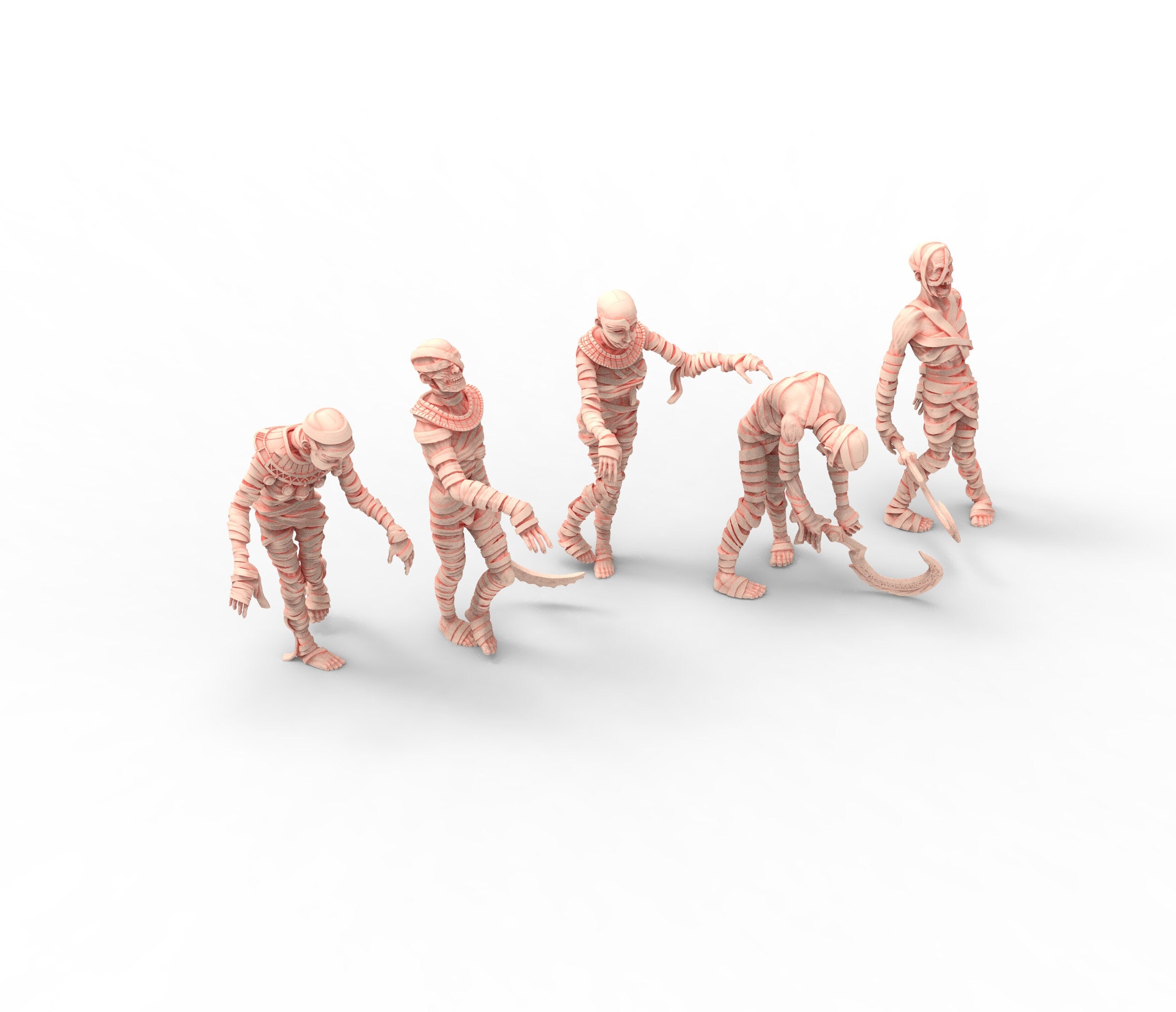 Tomb Kings - pharaonic mummies from tombs , Skeleton Warrior