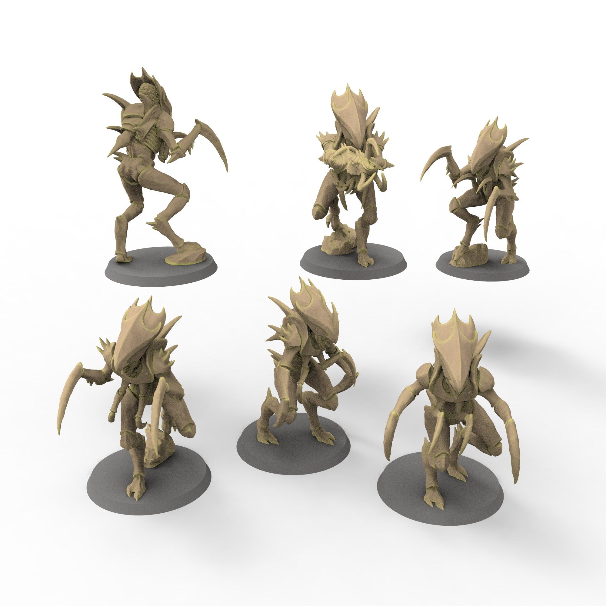 Fukai - The Devourers, Warrior Melee, Fantasy Cult Miniatures