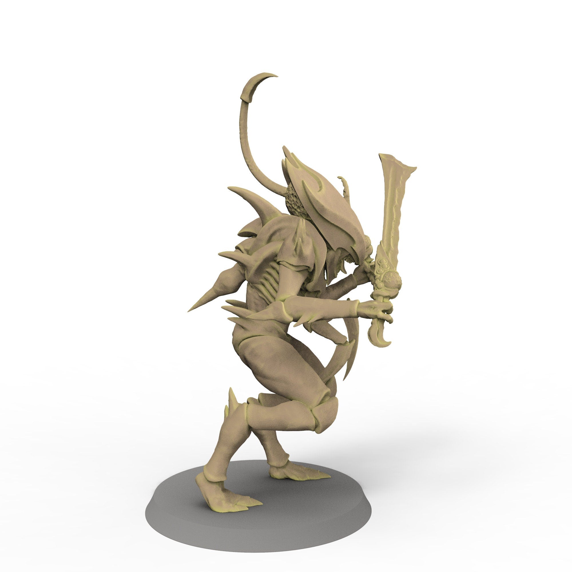 Fukai - The Devourers, Sword Warrior, Fantasy Cult Miniatures