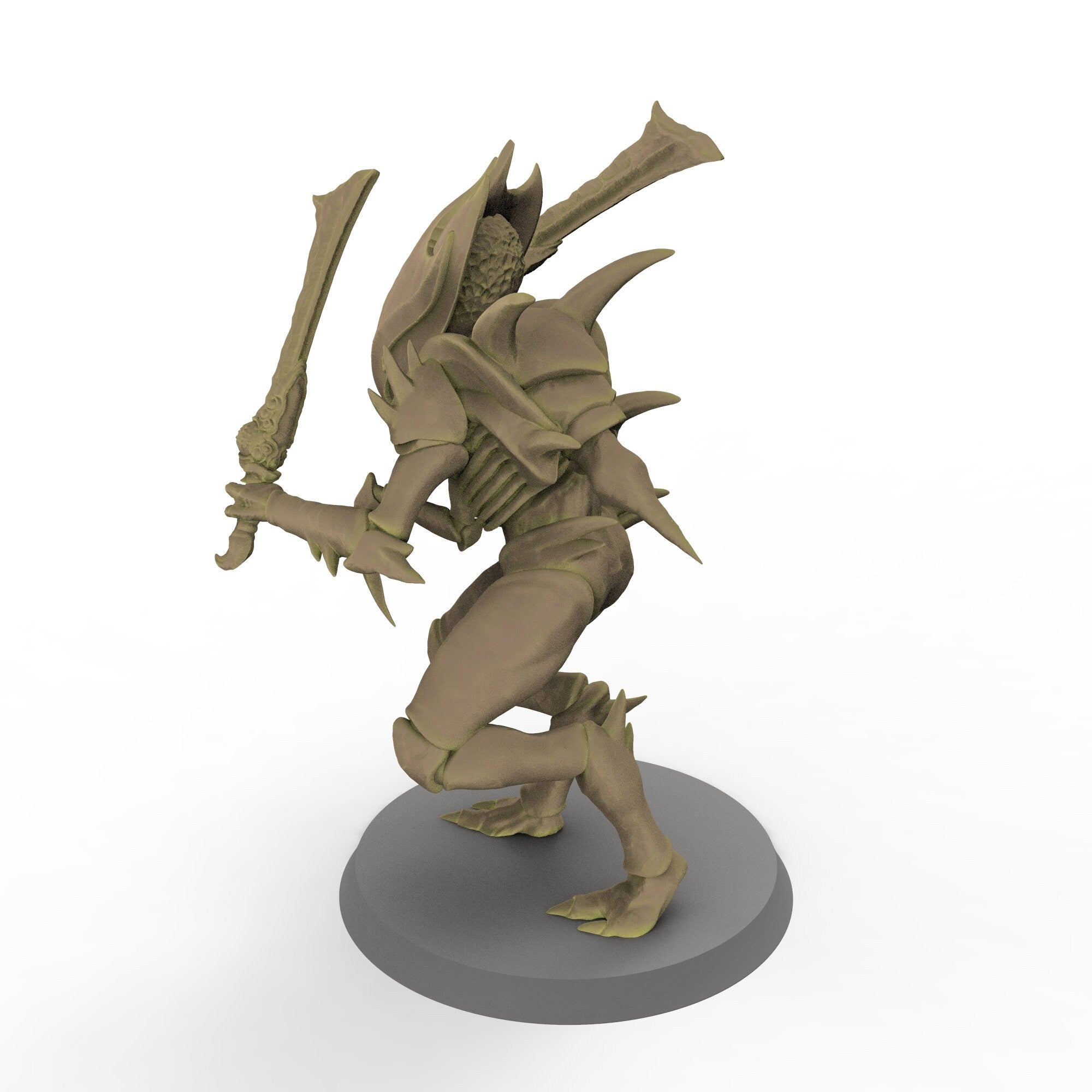 Fukai - The Devourers, Sword Warrior, Fantasy Cult Miniatures