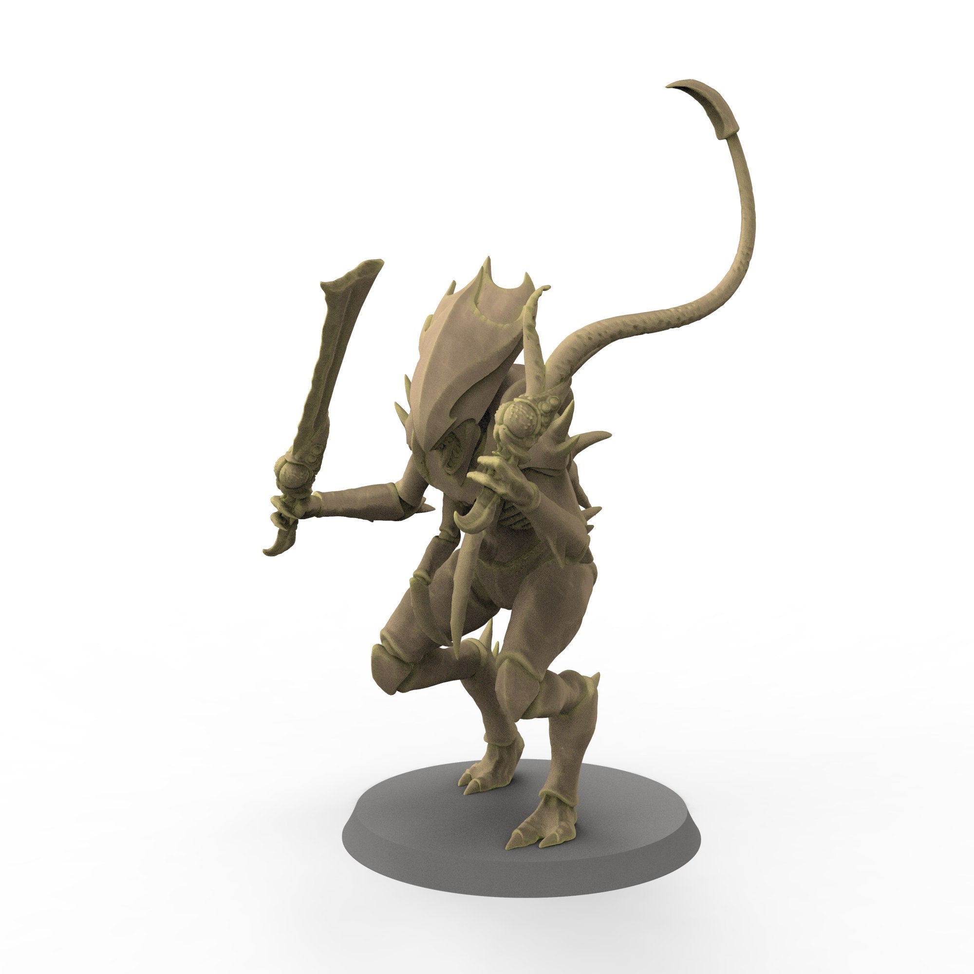 Fukai - The Devourers, Sword Warrior, Fantasy Cult Miniatures