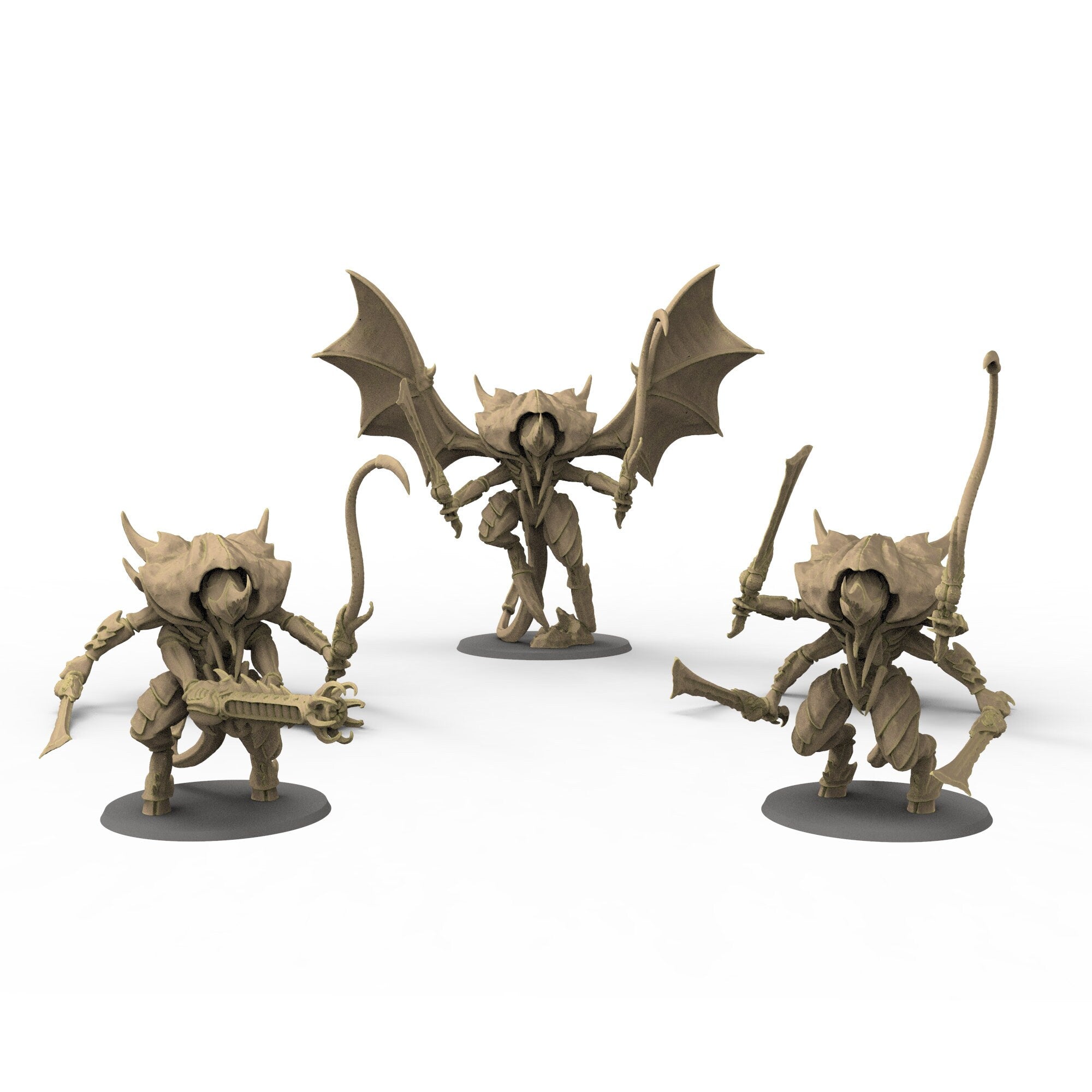 Fukai - Apex Morph, Fantasy Cult Miniatures, usable for tabletop wargame.