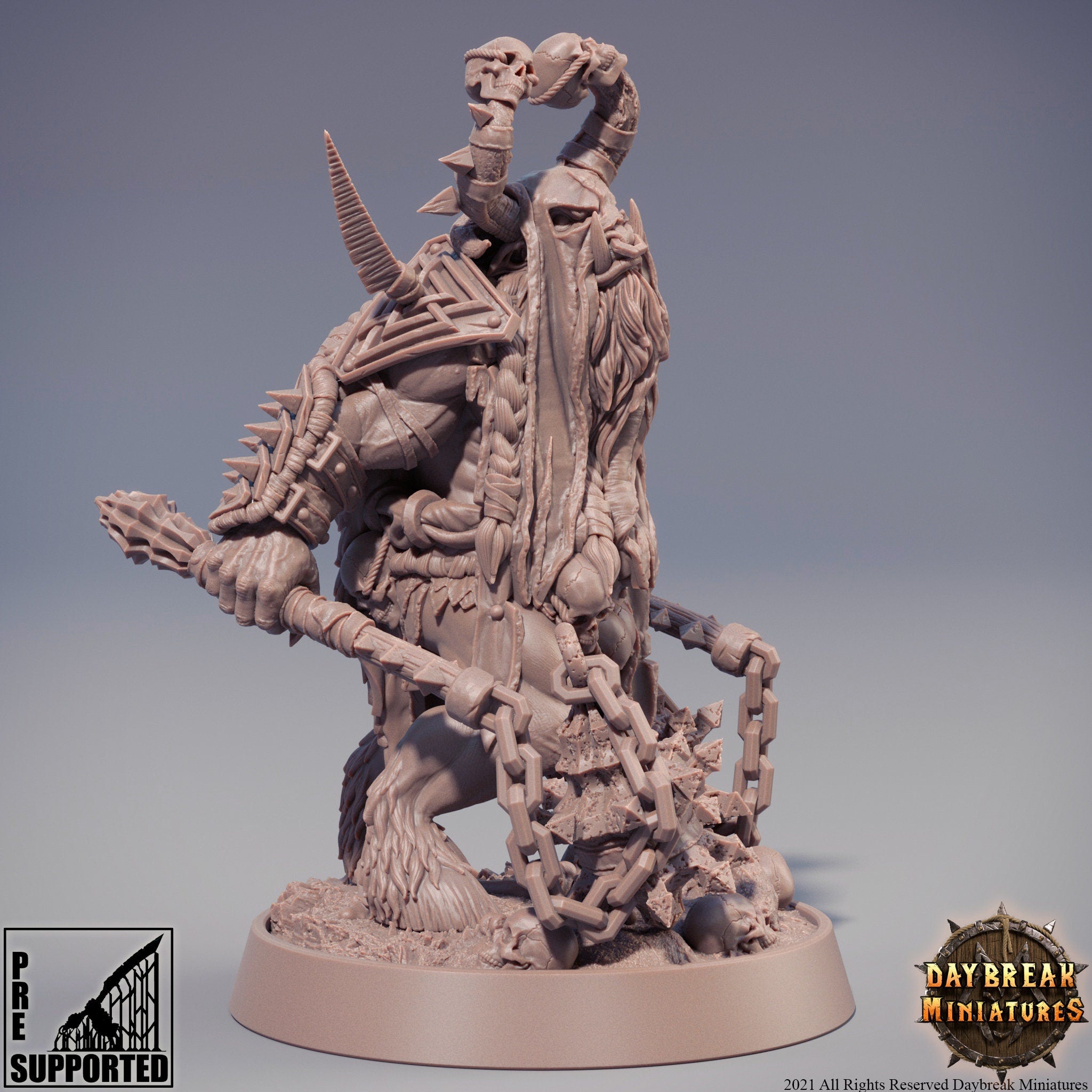 Beastmen - Eignish, The Rawmen of Haarkanjaka, daybreak miniatures