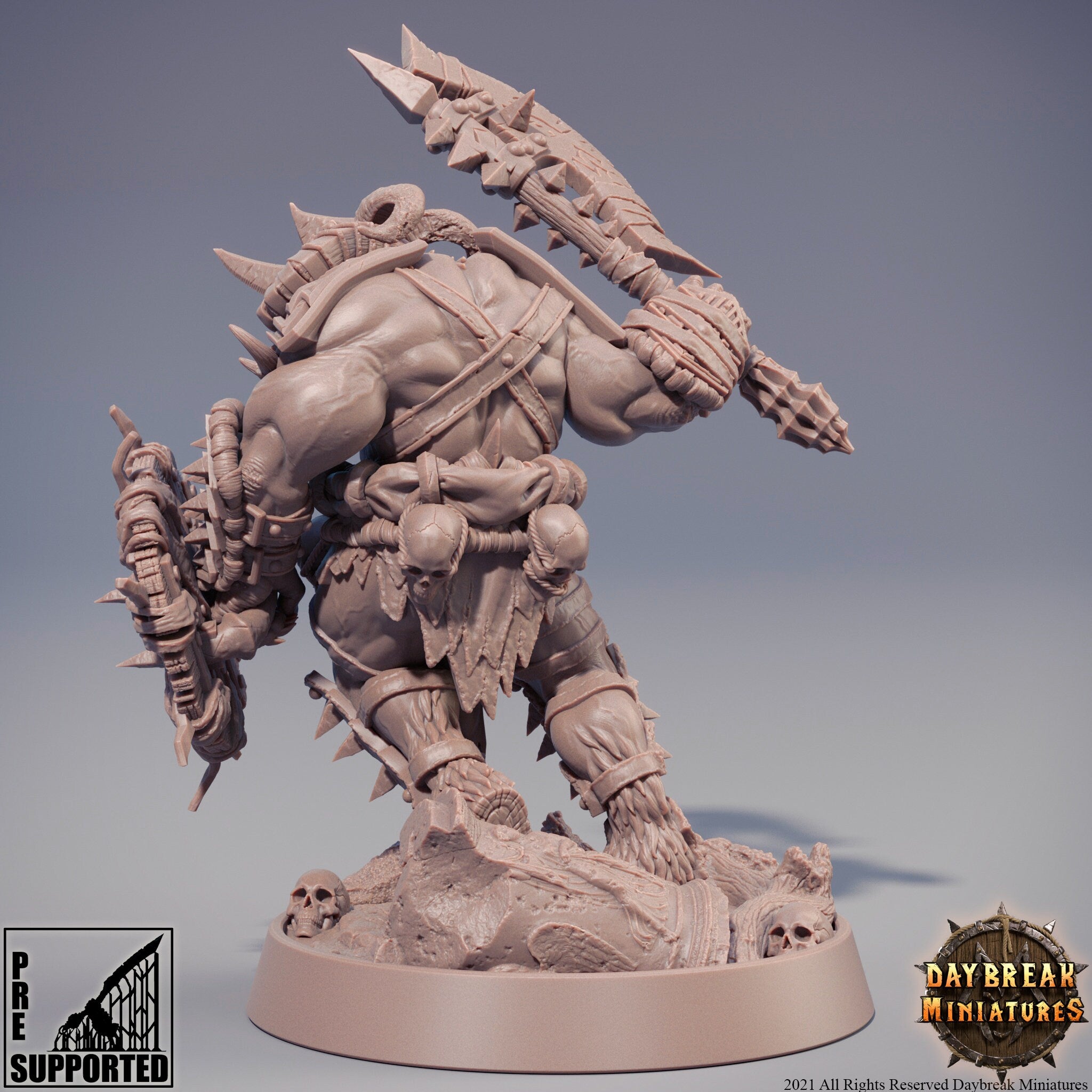 Beastmen - Turrff, The Rawmen of Haarkanjaka, daybreak miniatures