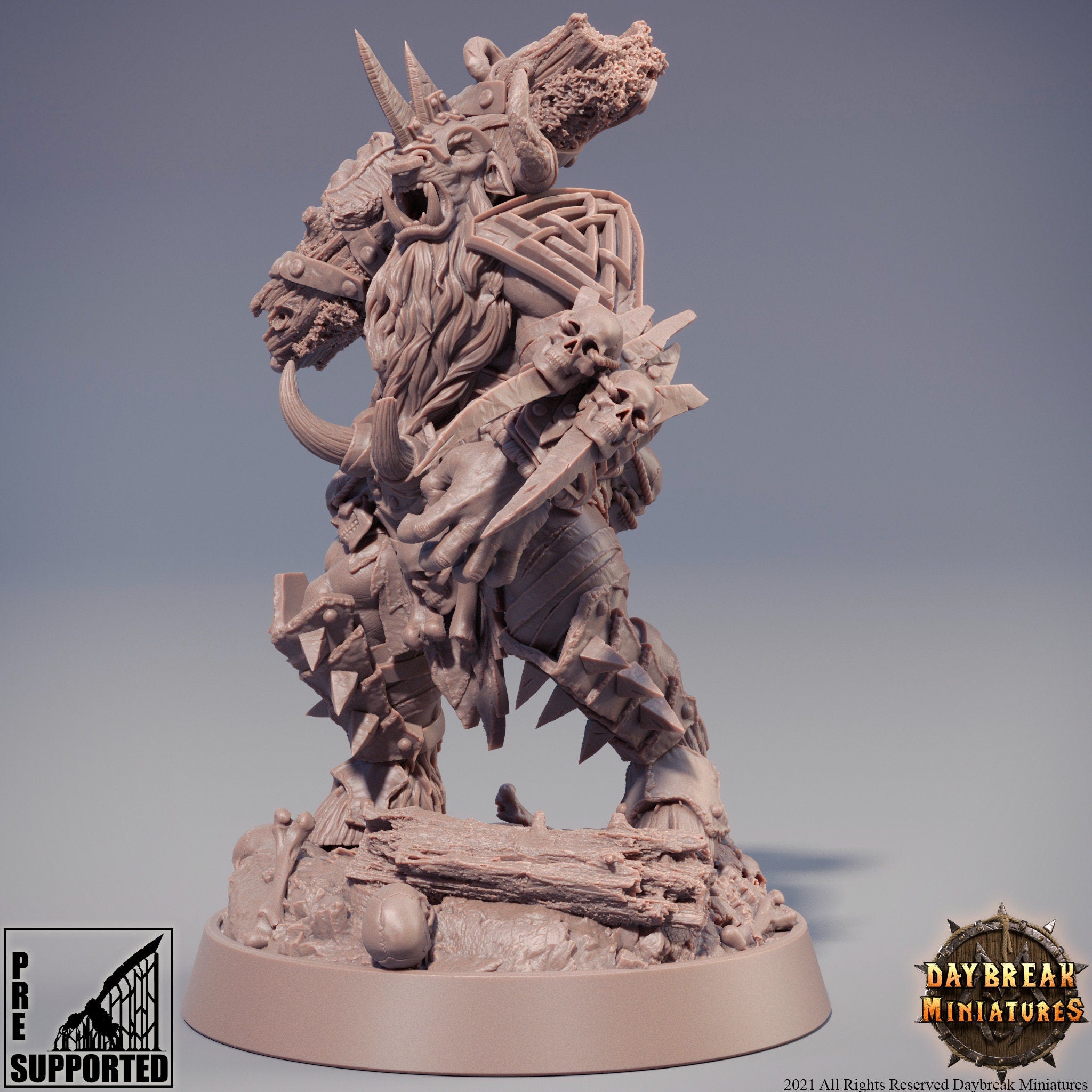 Beastmen - Slaagnaa, The Rawmen of Haarkanjaka, daybreak miniatures