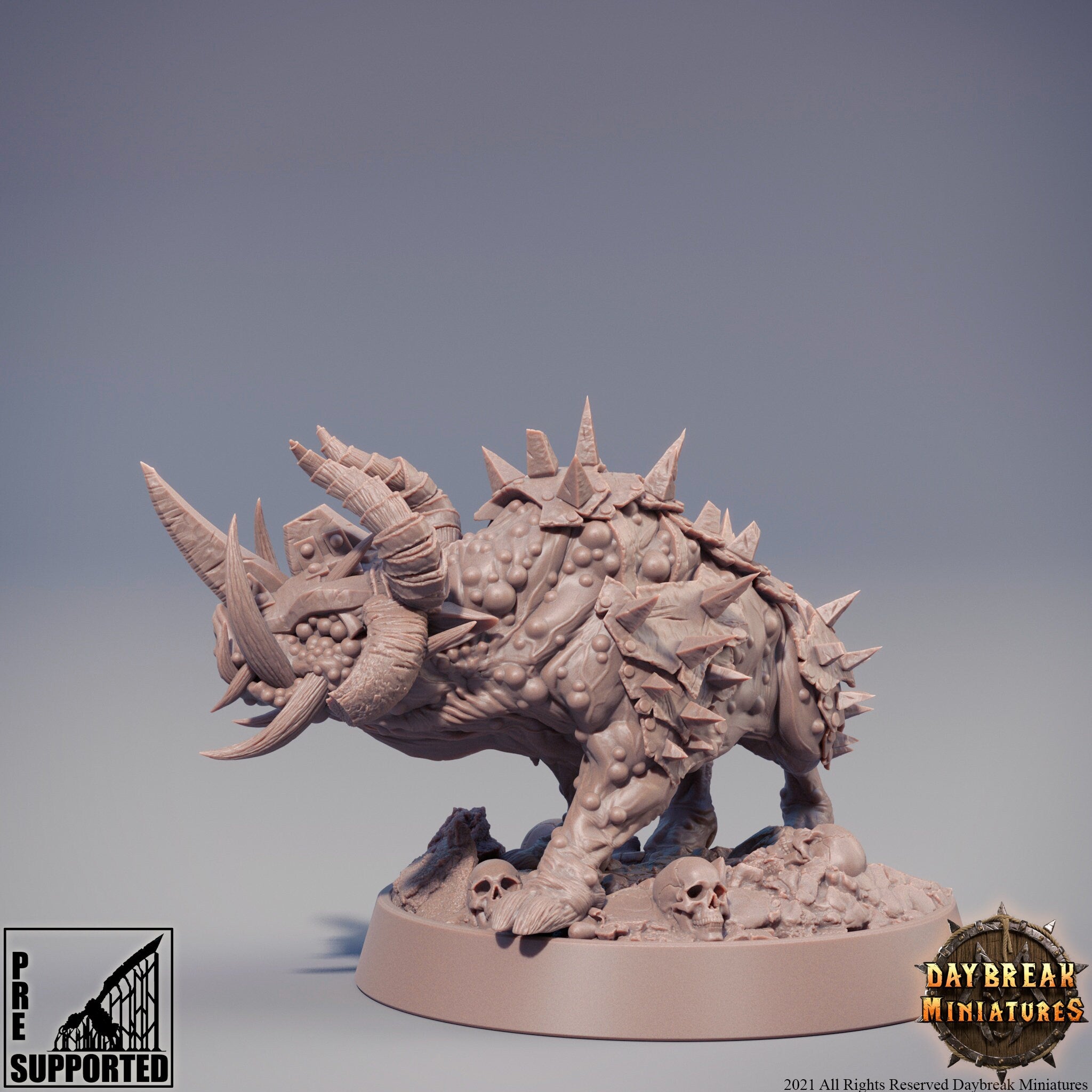 Beastmen - Houndhogs of the Sheltering Fire, The Rawmen of Haarkanjaka, daybreak miniatures