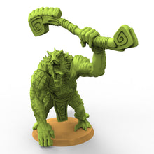 Load image into Gallery viewer, Lost temple - Kroxigor lizardmen usable for Oldhammer, battle, king of wars, 9th age
