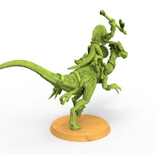 Load image into Gallery viewer, Lost temple - Cuetzpalli Riders lizardmen usable for Oldhammer, battle, king of wars, 9th age
