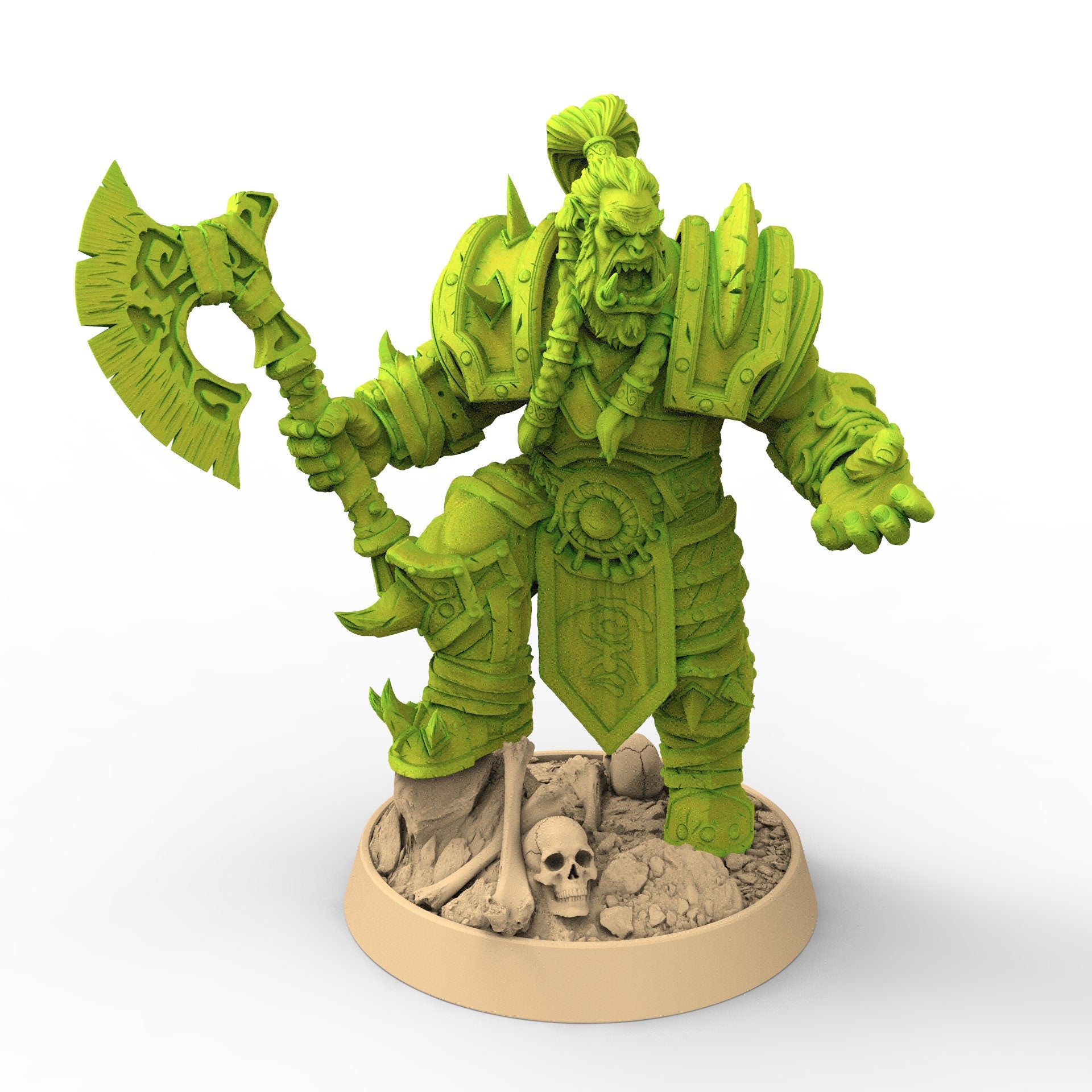 Green Skin - Lord Primo Bataille, The Powerbrokers of the Void, daybreak miniatures