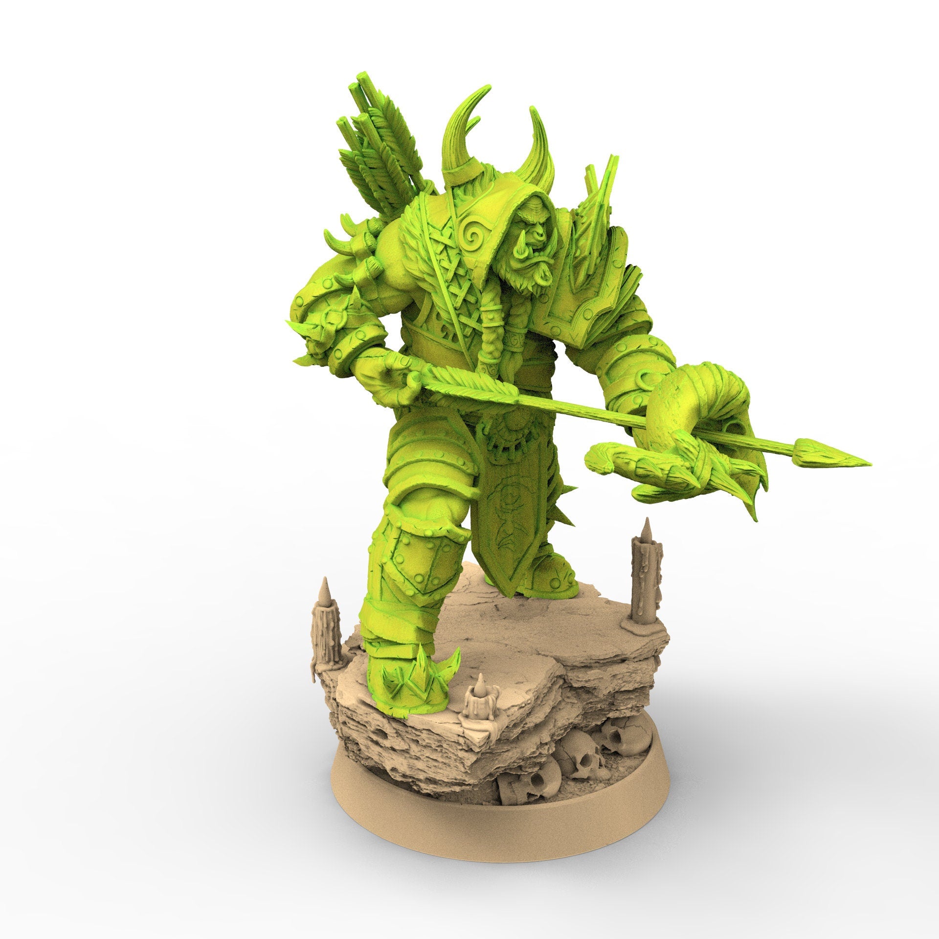 Green Skin - Paakz Reinhold, The Powerbrokers of the Void, daybreak miniatures