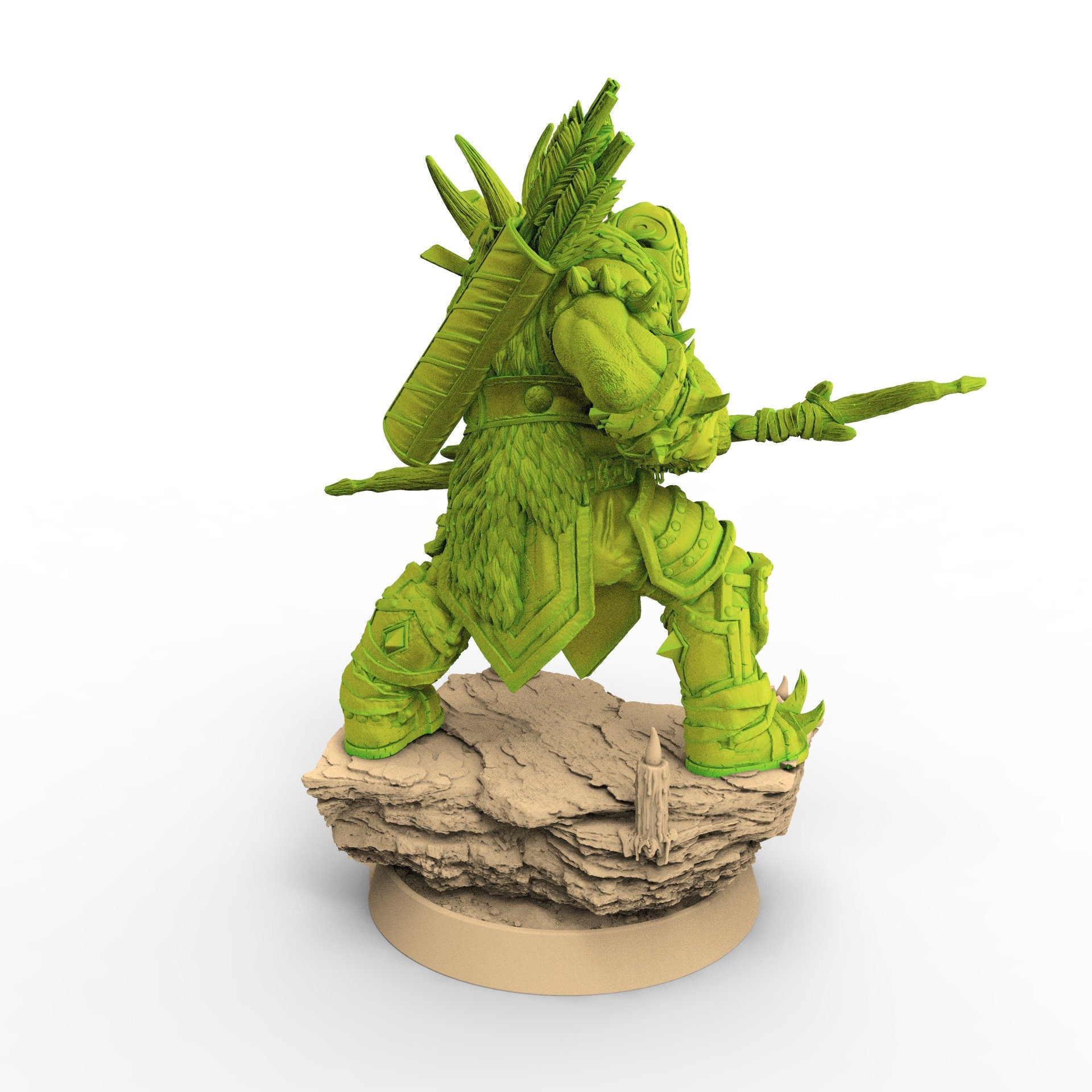 Green Skin - Paakz Reinhold, The Powerbrokers of the Void, daybreak miniatures