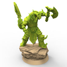 Load image into Gallery viewer, Green Skin - Bundle x9 orks, The Powerbrokers of the Void, daybreak miniatures
