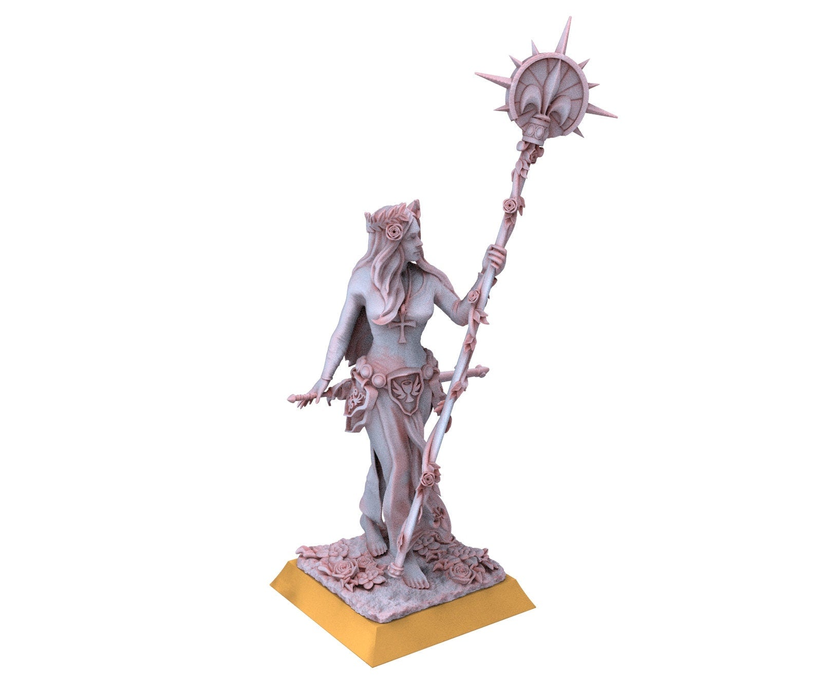 Arthurian Knights - Morgana damsel witch usable for Oldhammer, king of wars, 9th age