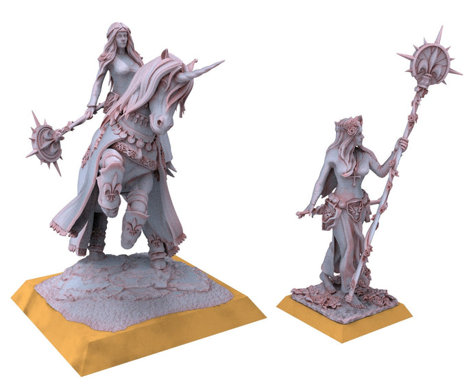 Arthurian Knights - Morgana damsel witch usable for Oldhammer, king of wars, 9th age