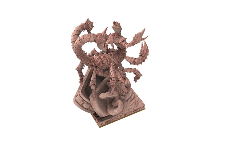 Tomb Kings - Scorpion Lord from tombs , Skeleton Warrior