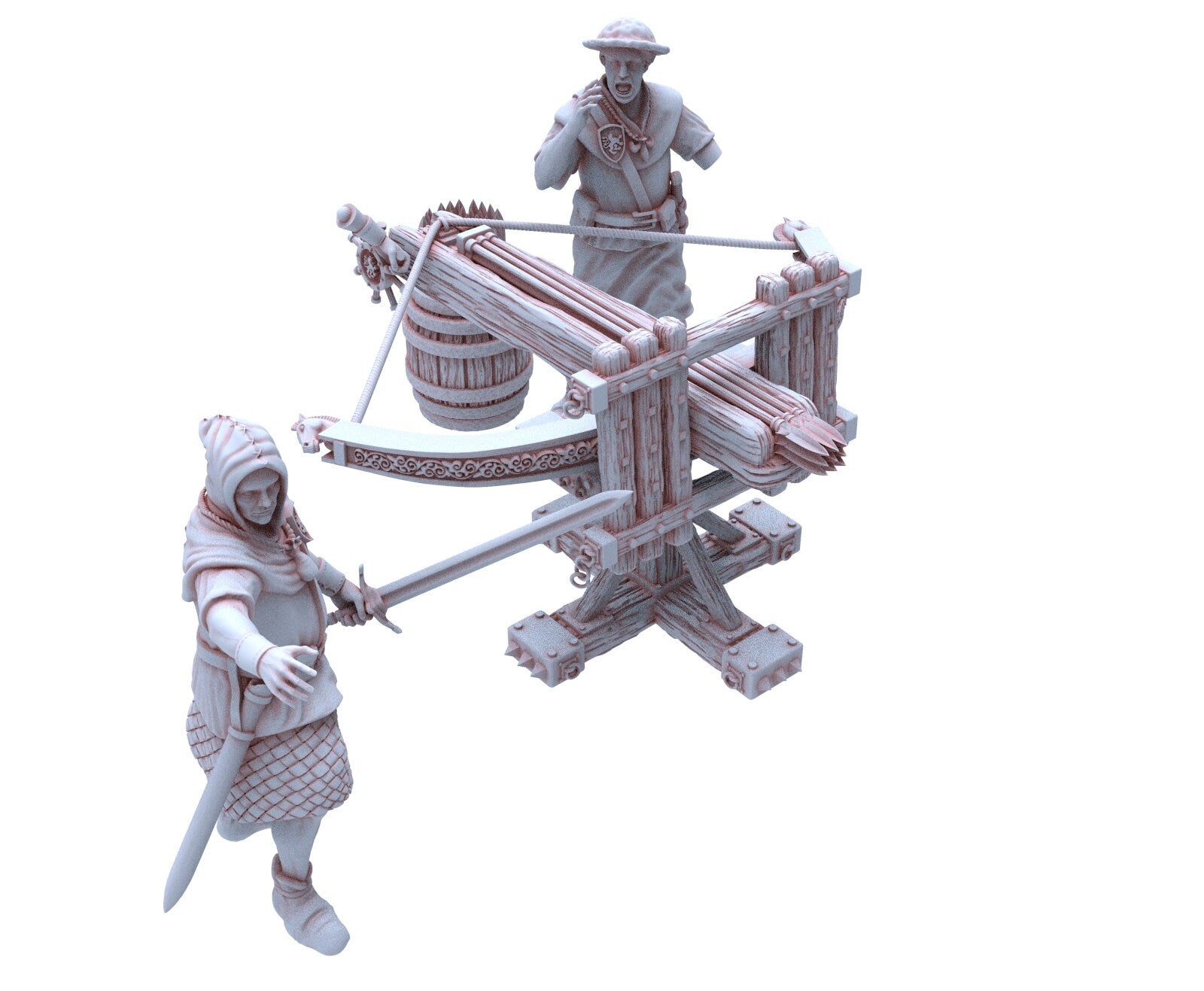 Arthurian Knights - Ballista usable for Oldhammer, king of wars, 9th age