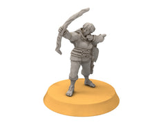 Load image into Gallery viewer, Halfmen - Gnome Halfling Militia with bows
