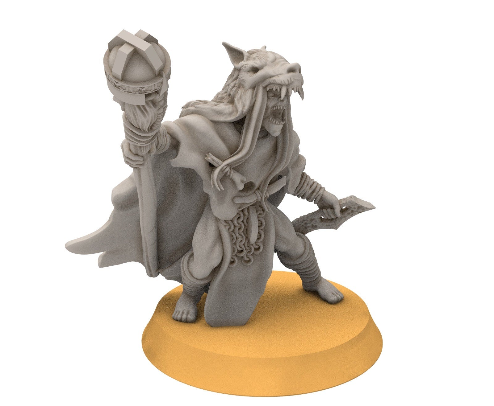 Goblin cave - Goblin Shaman, Dwarf mine, Middle rings miniatures pour wargame D&D, SDA...