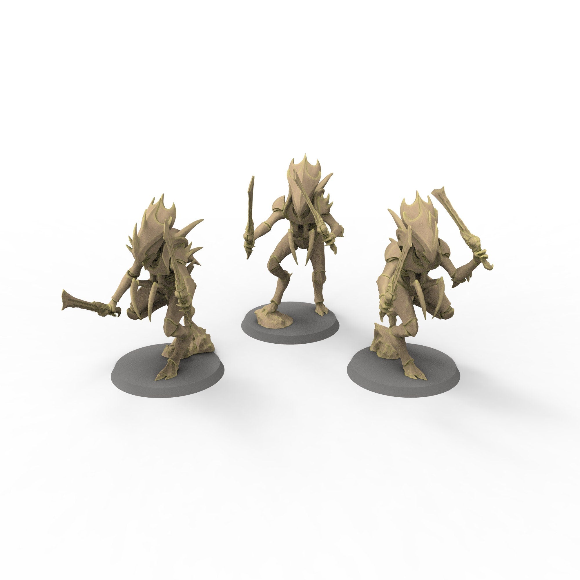 Fukai - The Devourers, Sword Warrior, Fantasy Cult Miniatures