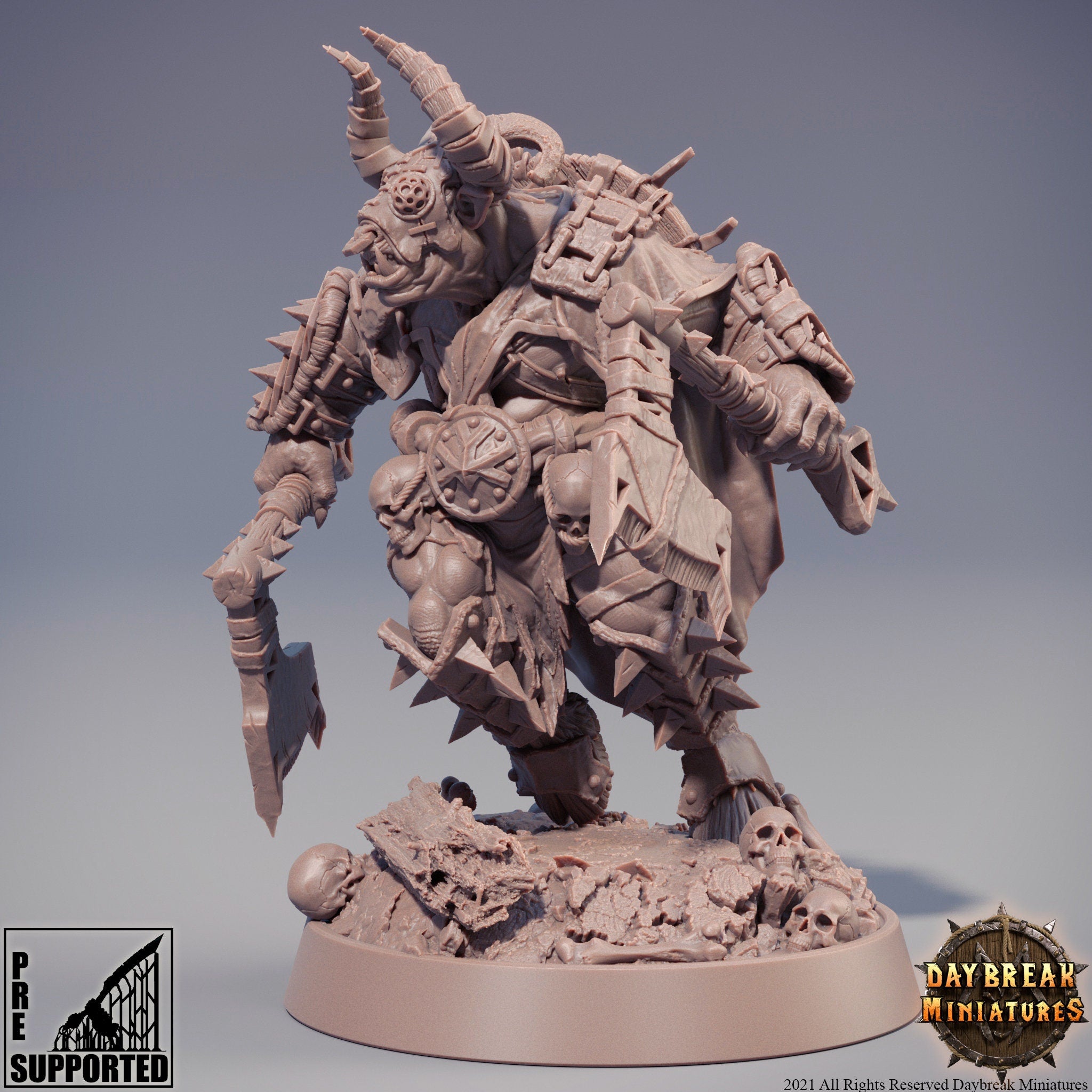 Beastmen - Haoul, The Rawmen of Haarkanjaka, daybreak miniatures