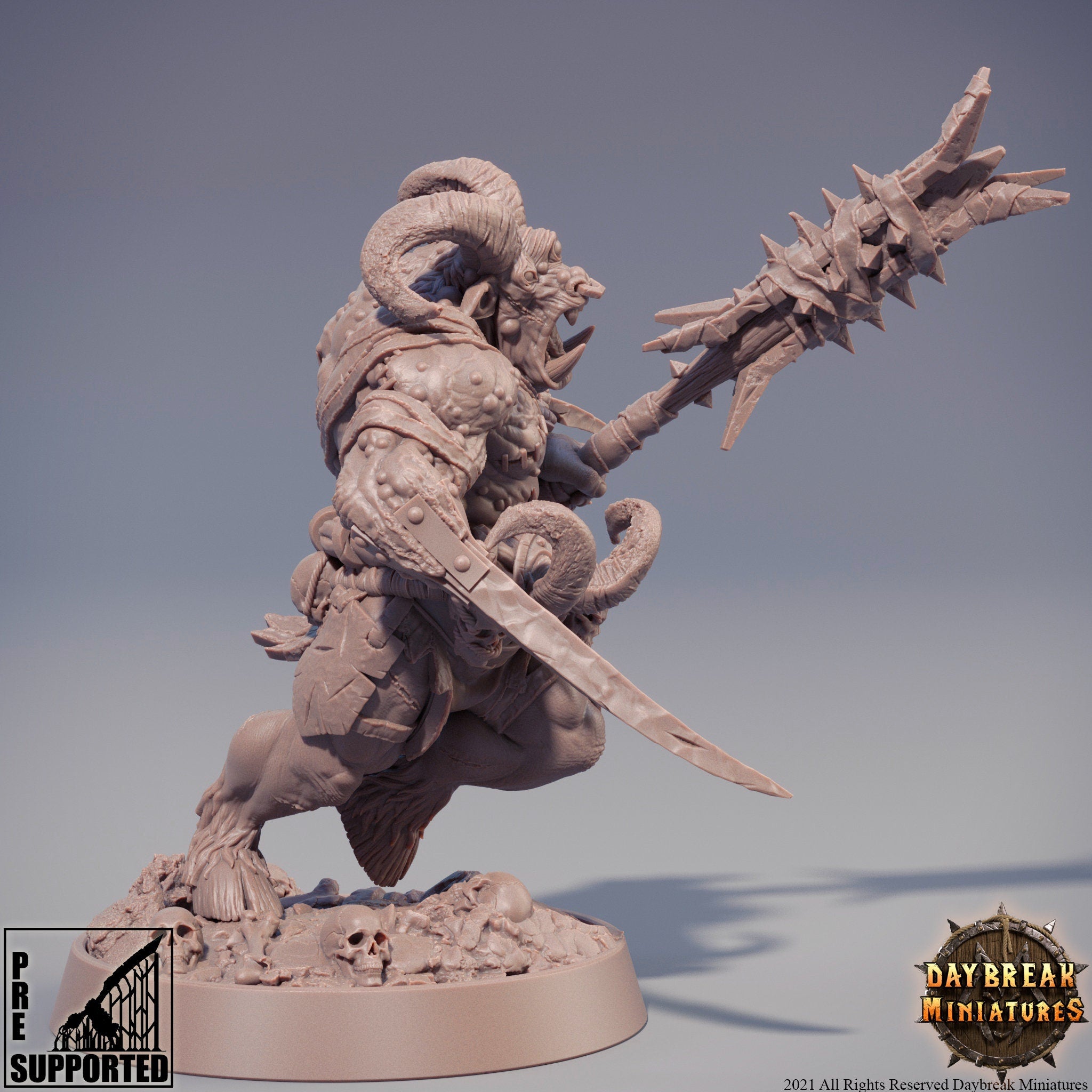 Beastmen - Spetzaar, The Rawmen of Haarkanjaka, daybreak miniatures