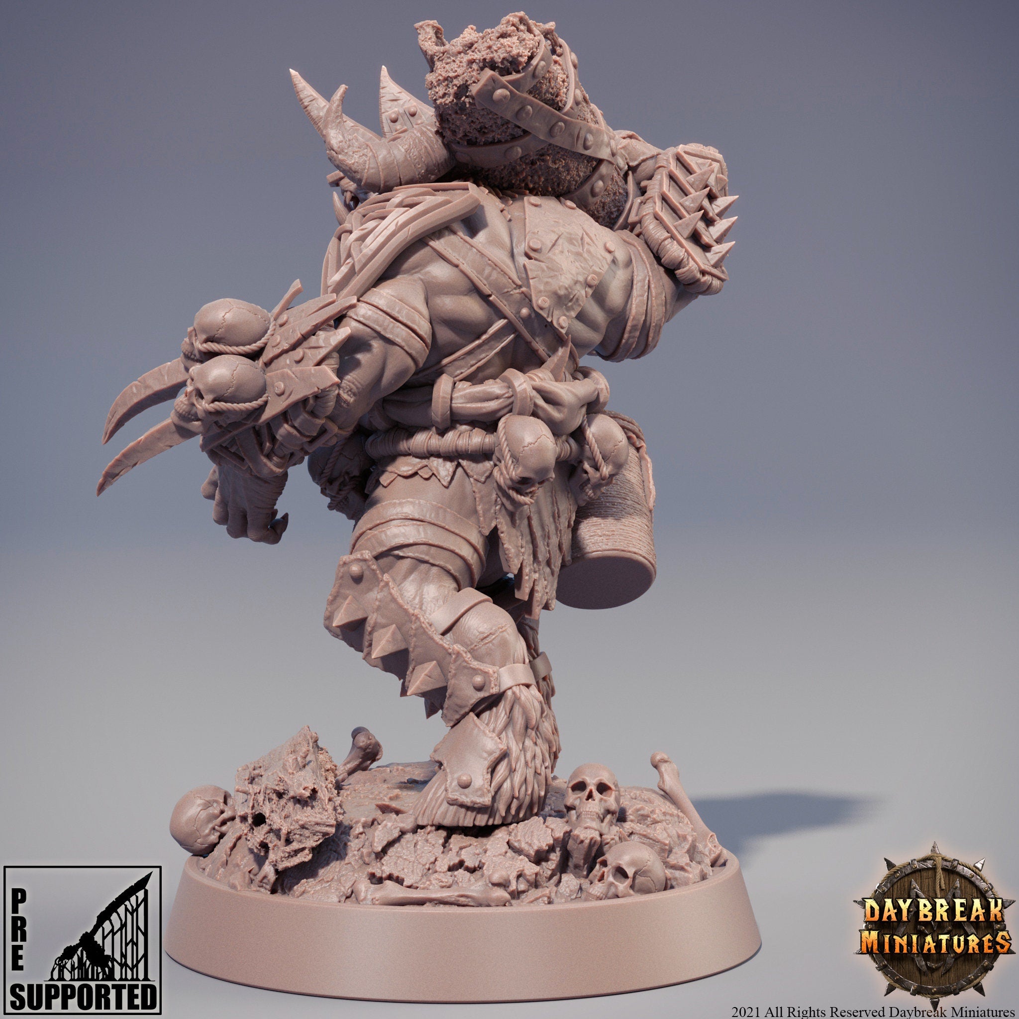 Beastmen - Slaagnaa, The Rawmen of Haarkanjaka, daybreak miniatures