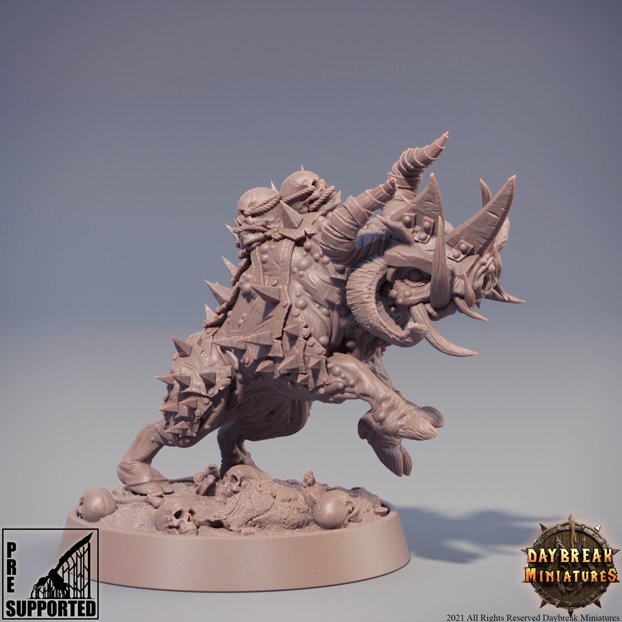 Beastmen - Houndhogs of the Sheltering Fire, The Rawmen of Haarkanjaka, daybreak miniatures