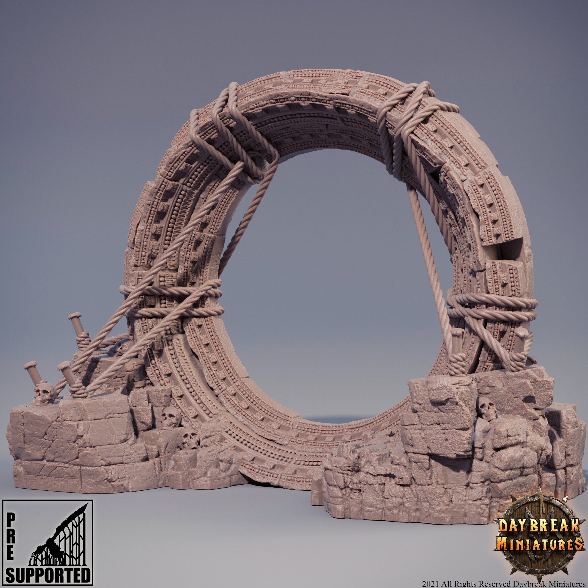 Beastmen - The Hunter’s Mouth – spawn gate of Haarkanjaka, The Rawmen of Haarkanjaka, daybreak miniatures