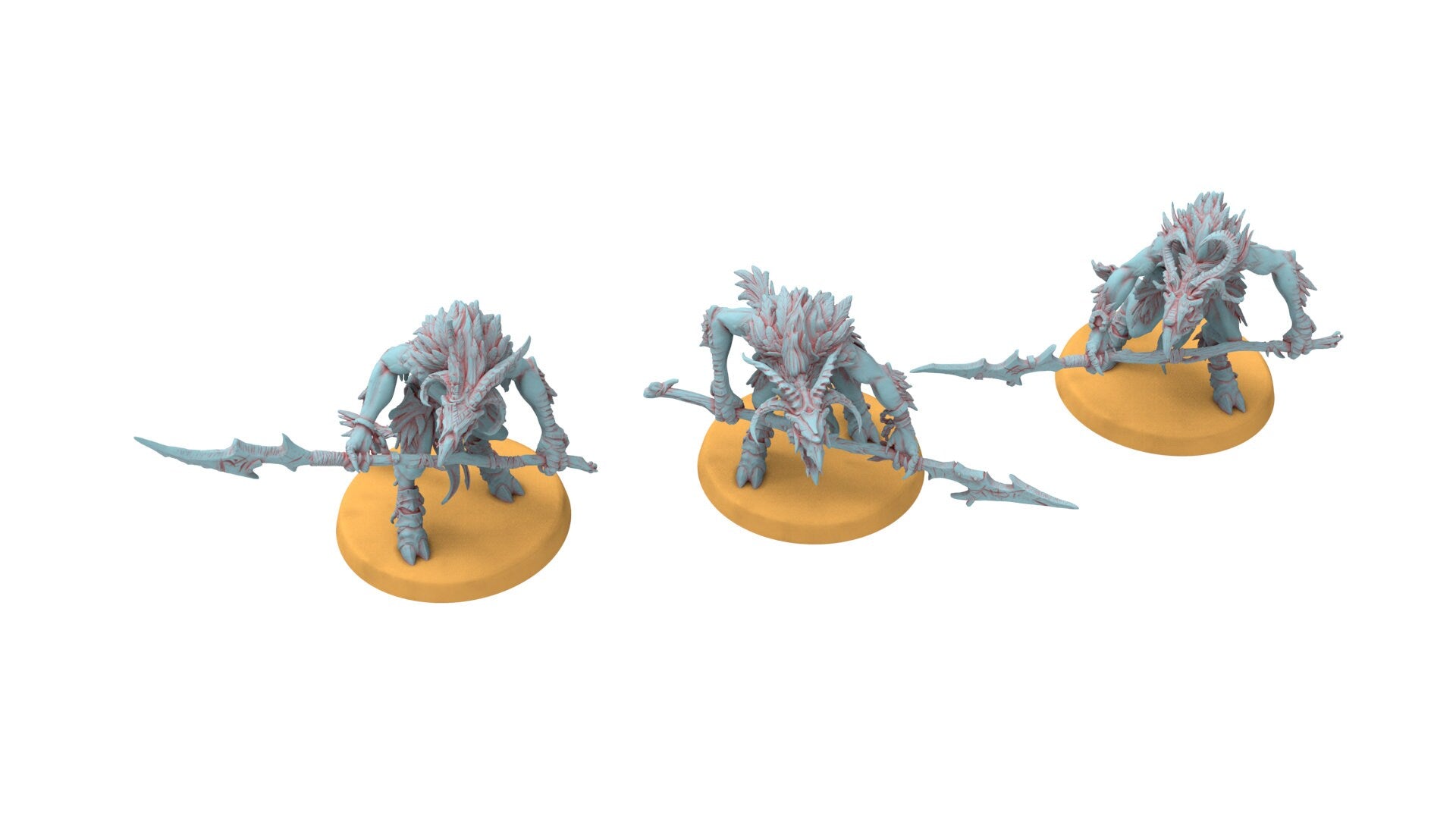 Anitya cult - Avian raiders spear chicken warriors of Chaos