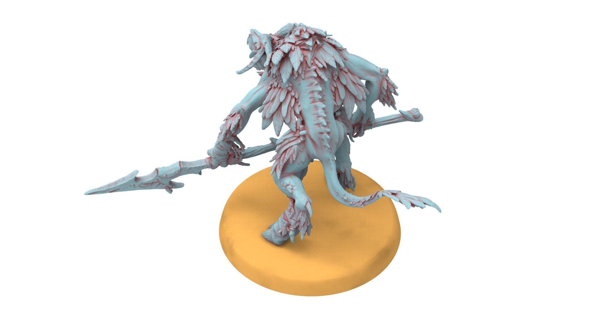 Anitya cult - Avian raiders spear chicken warriors of Chaos