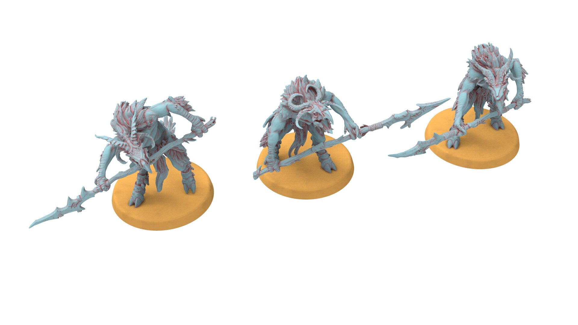 Anitya cult - Avian raiders spear chicken warriors of Chaos