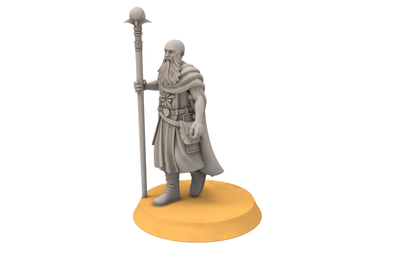 Ornor - King and Mage of the Lost Kingdom of the North,  Dune Din, Misty Mountains, miniatures for wargame D&D, Lotr...