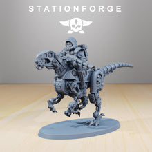 Load image into Gallery viewer, Scavenger - Riders, mechanized infantry, post apocalyptic empire, usable for tabletop wargame.
