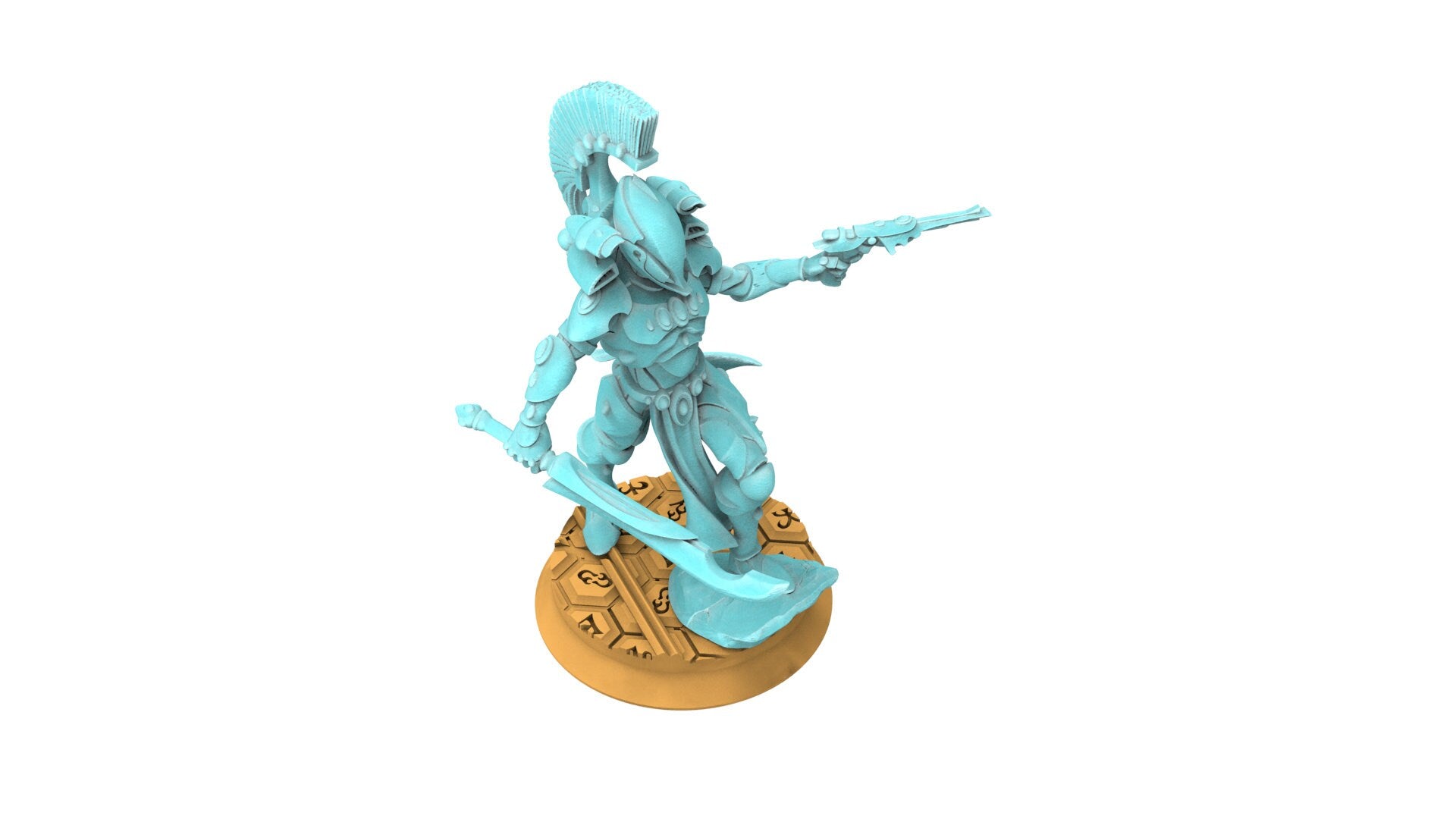 Space Elves - Elite Guard eldar with riffles and pistols