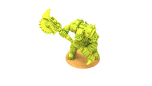 Load image into Gallery viewer, Green Skin - Orc Sergeants with Heavy Weapons Modular Kit
