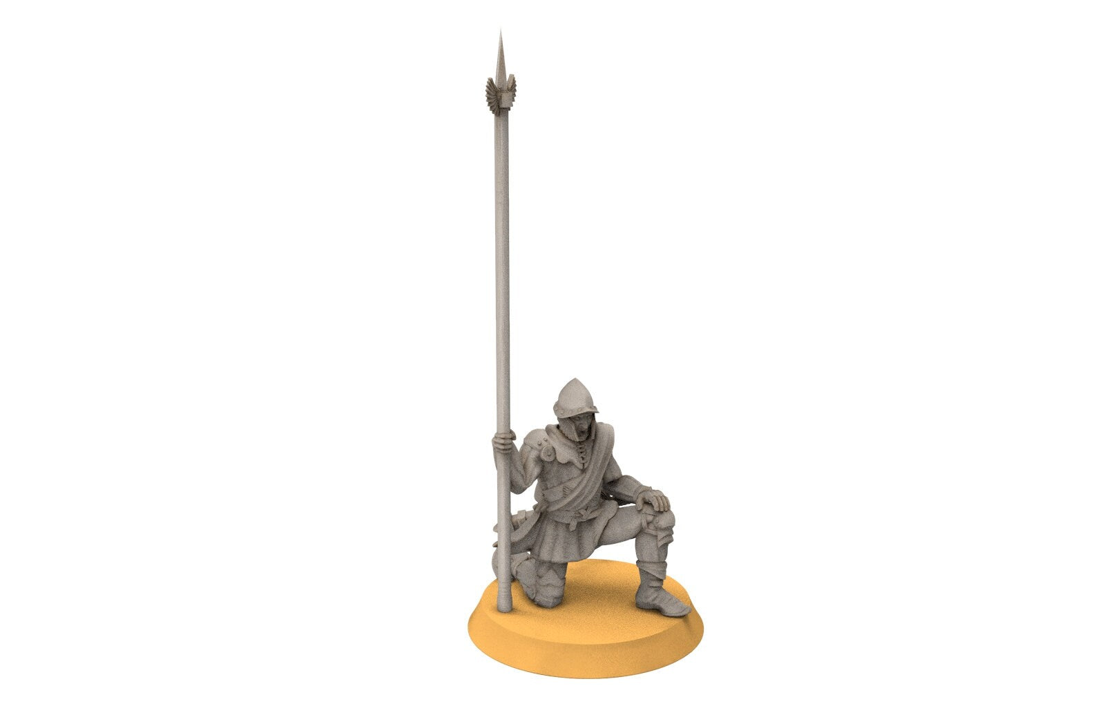 Gandor - Swan Pikeman, minis for wargame D&D, Lotr...