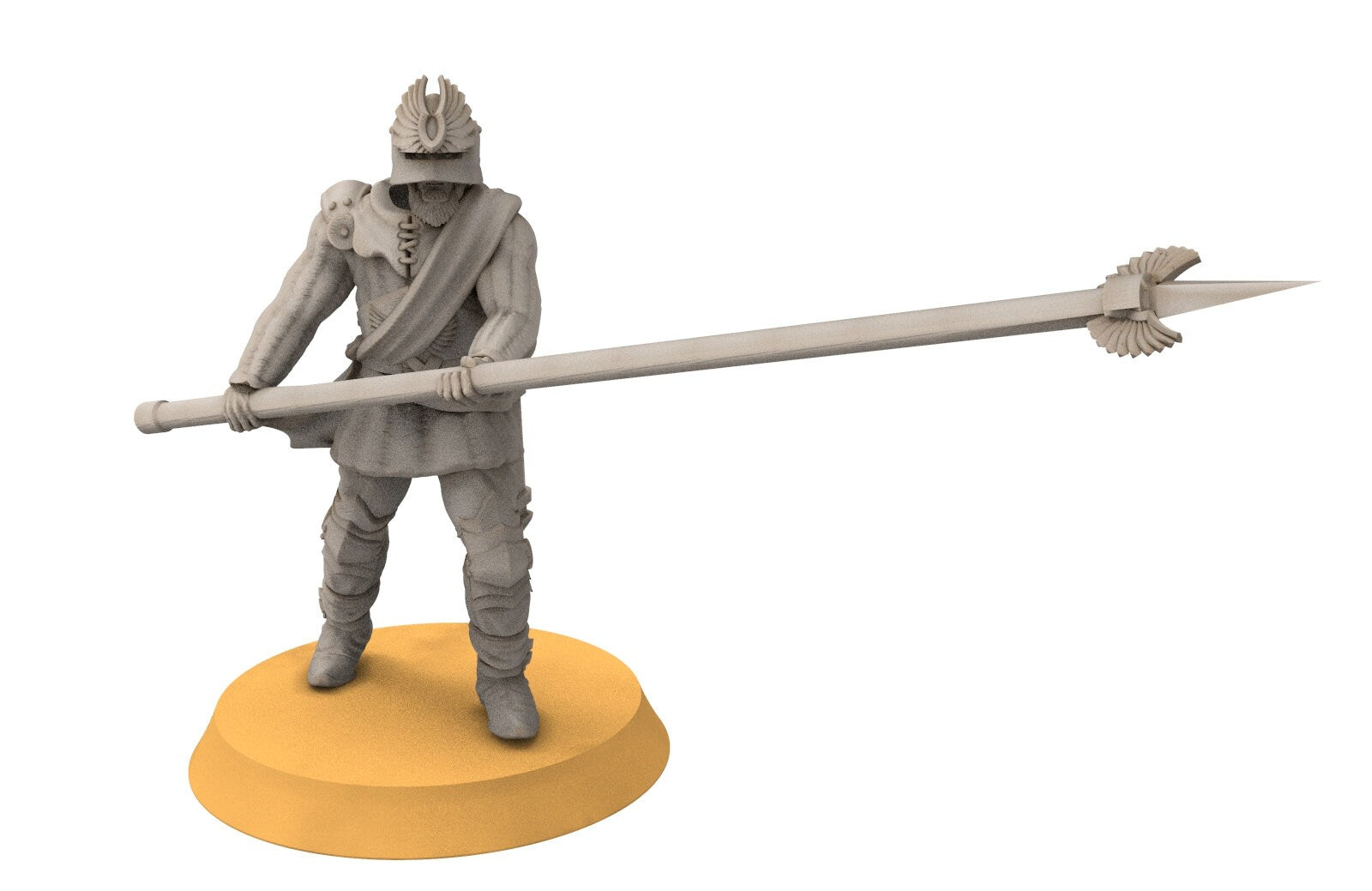 Gandor - Swan Pikeman, minis for wargame D&D, Lotr...