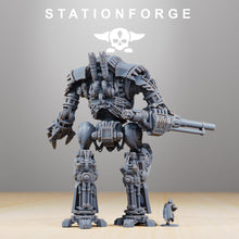 Load image into Gallery viewer, Scavenger Defender MK1, mechanized infantry, post apocalyptic empire, usable for tabletop wargame.
