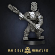 Load image into Gallery viewer, Green Skin - Orc Sergeants with Heavy Weapons Modular Kit
