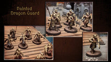 Load image into Gallery viewer, Easterling - Eastern Dragon guard Archer Bow, fell dark lords humans, Kandahar, Khwarezm, oriental, Rhur, miniatures wargame D&amp;D, Lotr...
