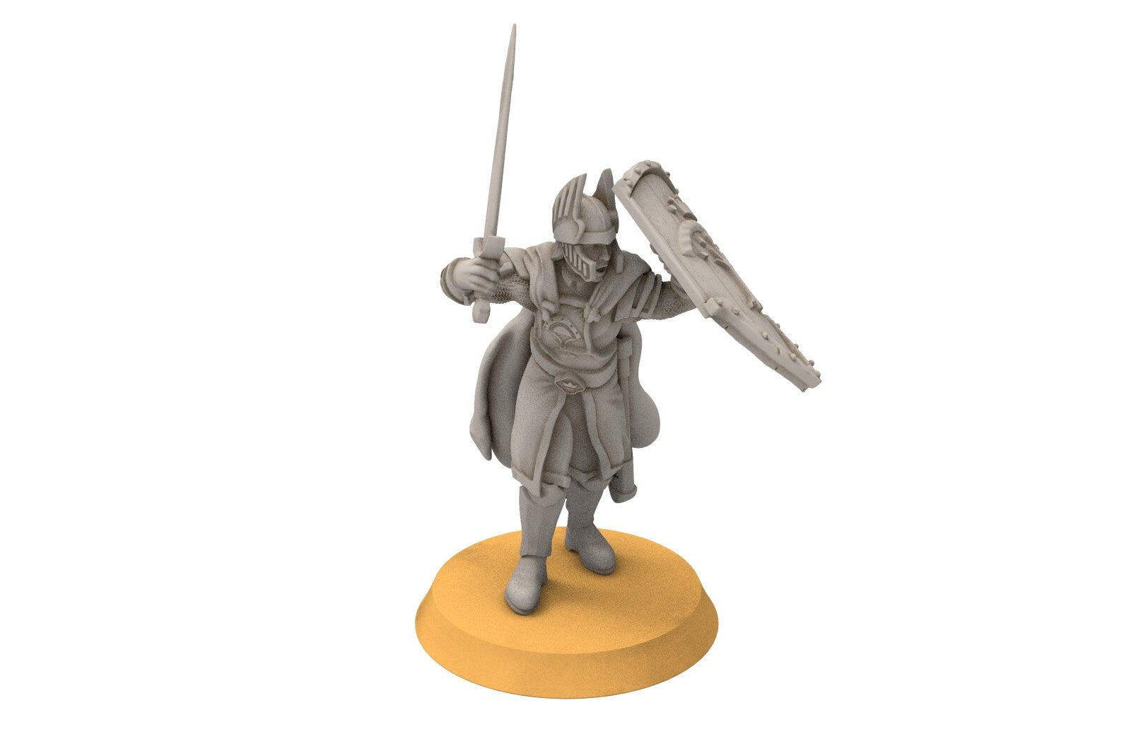 Gandor - Old Swordmen, minis for wargame D&D, SDA...