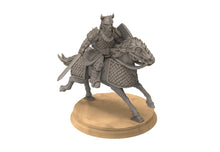 Load image into Gallery viewer, Easterling - Eastern Dragon Guard Cataphracts, fell dark lords humans, Kandahar, Khwarezm, oriental, Rhur, miniatures wargame D&amp;D, Lotr...
