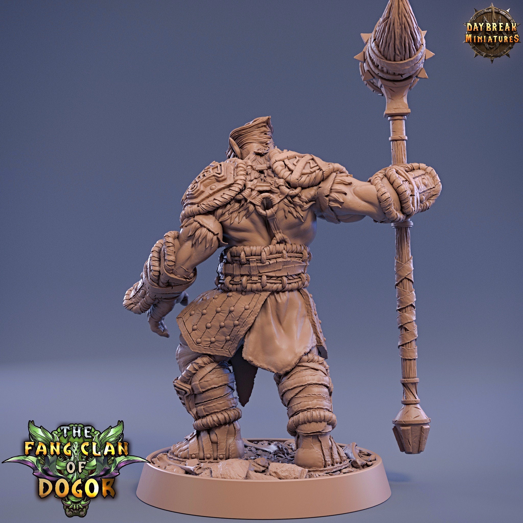 Green Skin - Hook Hangri, The Fang Clan of Dogor, daybreak miniatures