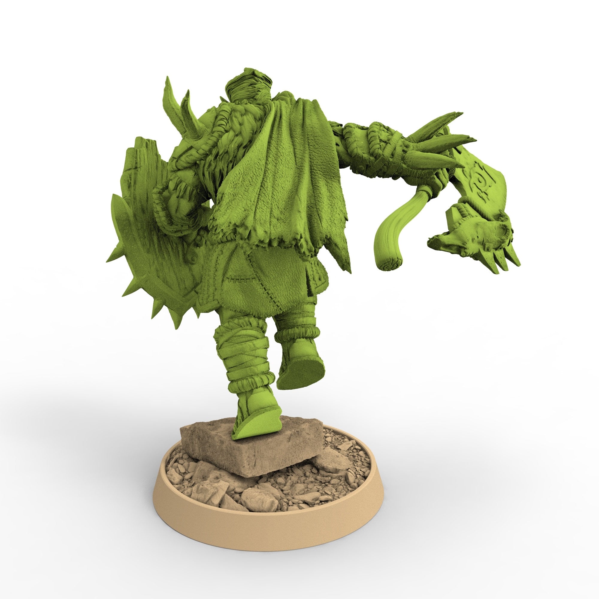 Green Skin -Oista Hung, The Fang Clan of Dogor, daybreak miniatures