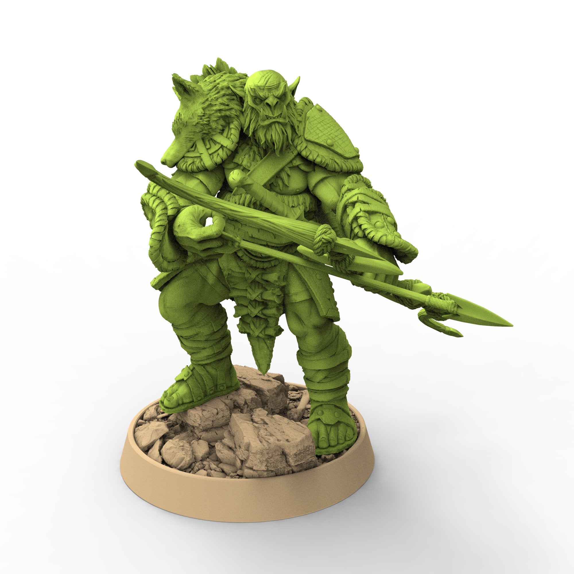 Green Skin - Senteis Problaa, The Fang Clan of Dogor, daybreak miniatures