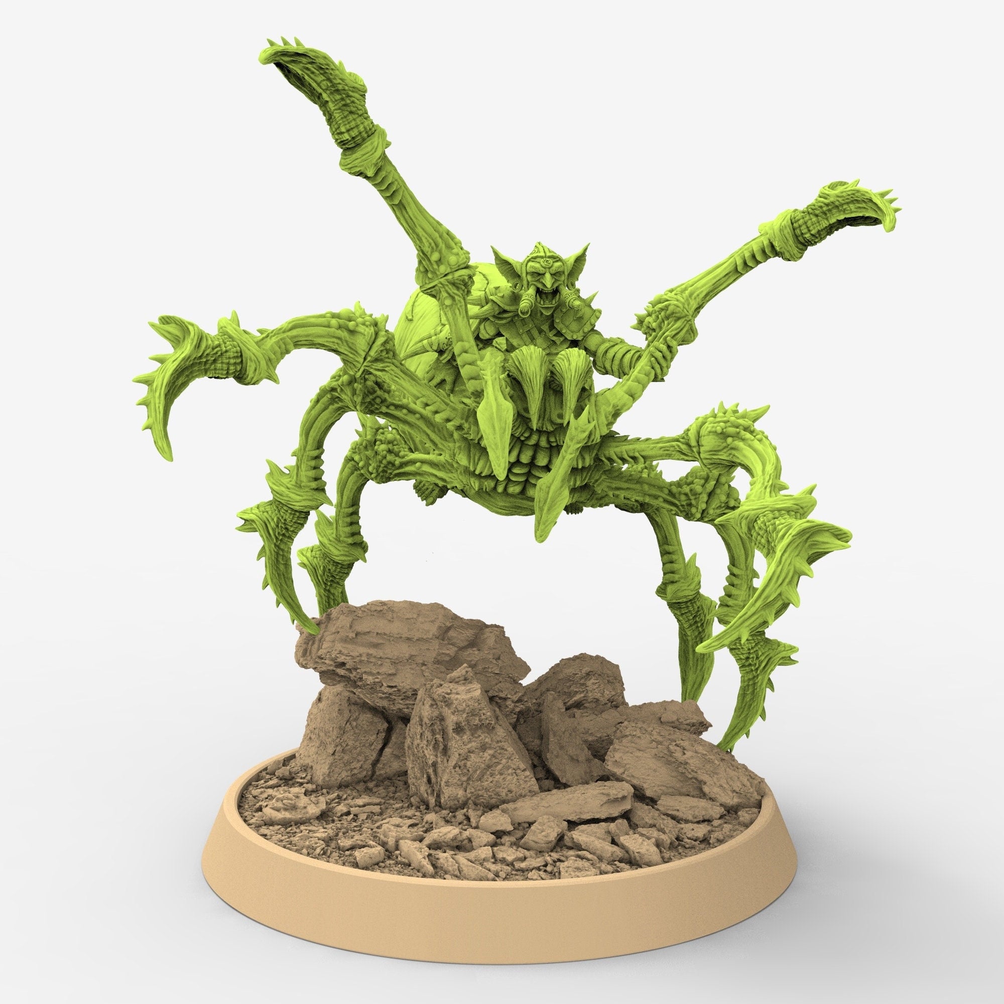 Green Skin - Raoul Pecker on Black Webber, The Tusked Marauders of Gauntwood, daybreak miniatures